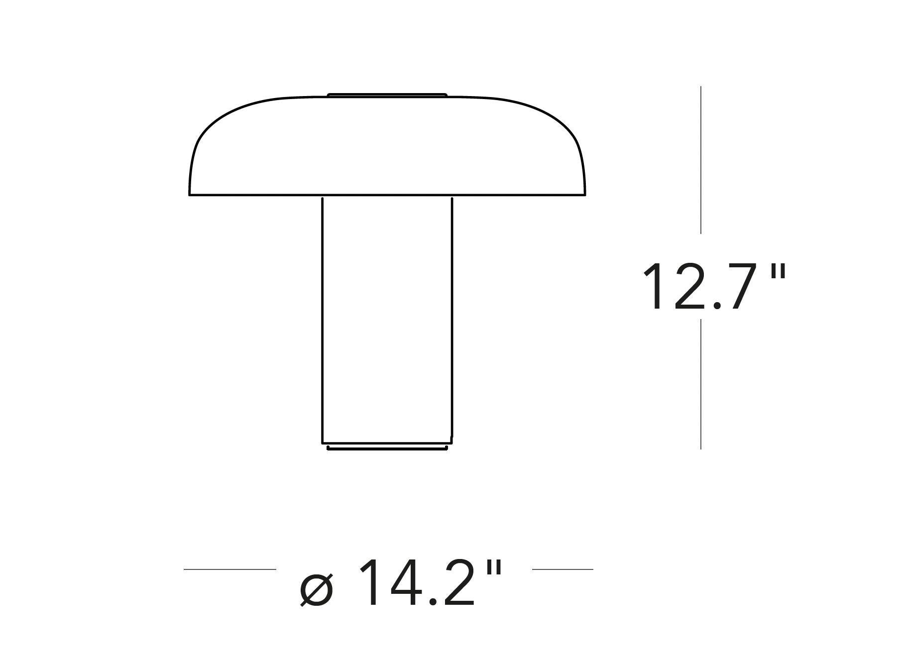 Große Fontana Arte 'Tropico' Tischleuchte aus schwarzem Marmor und Glas von Studio Buratti (Metall) im Angebot