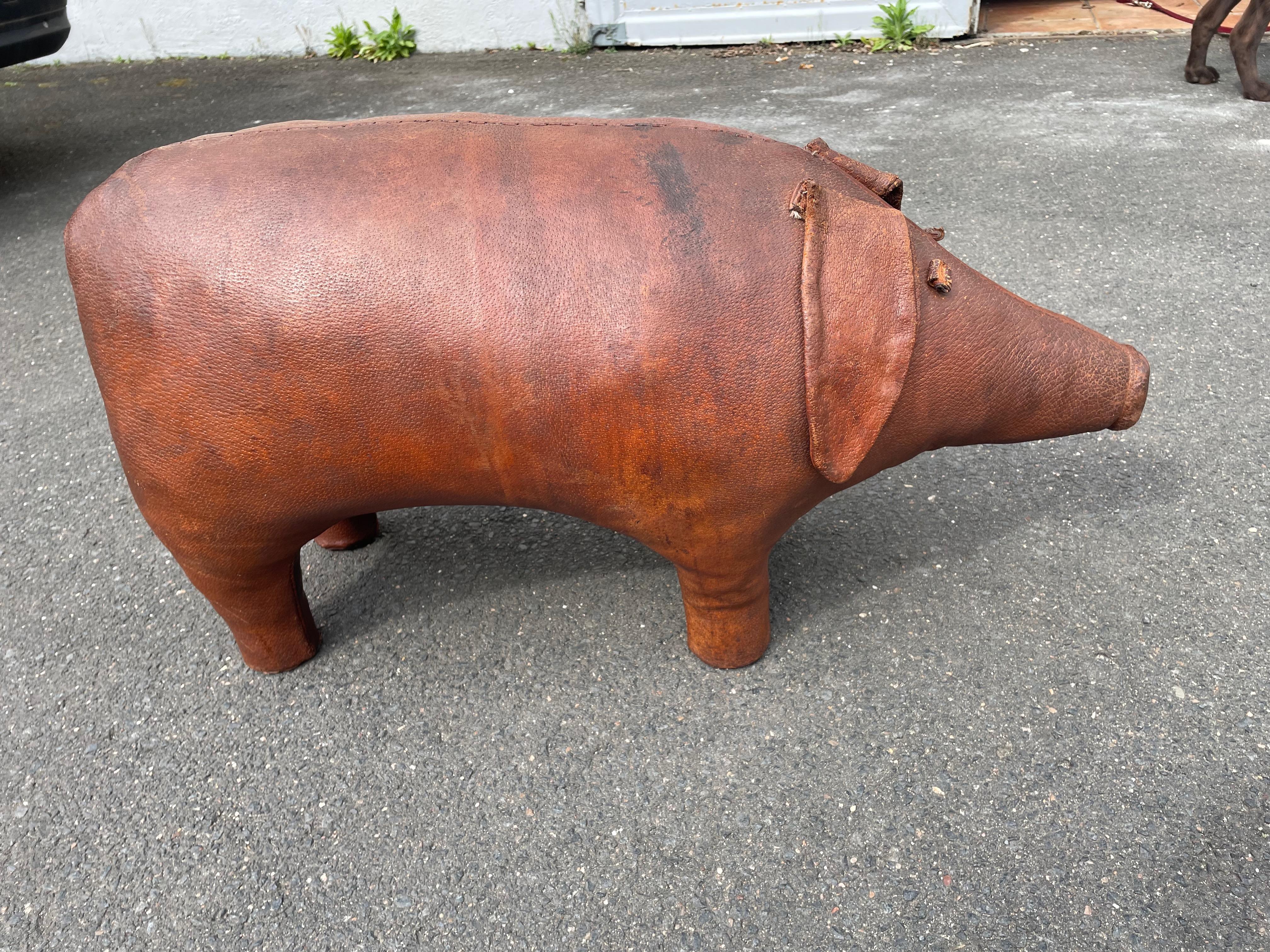Grand pouf PIG par Dimitri Omersa., années 1960. Abercrombie & Fitch en vente 5