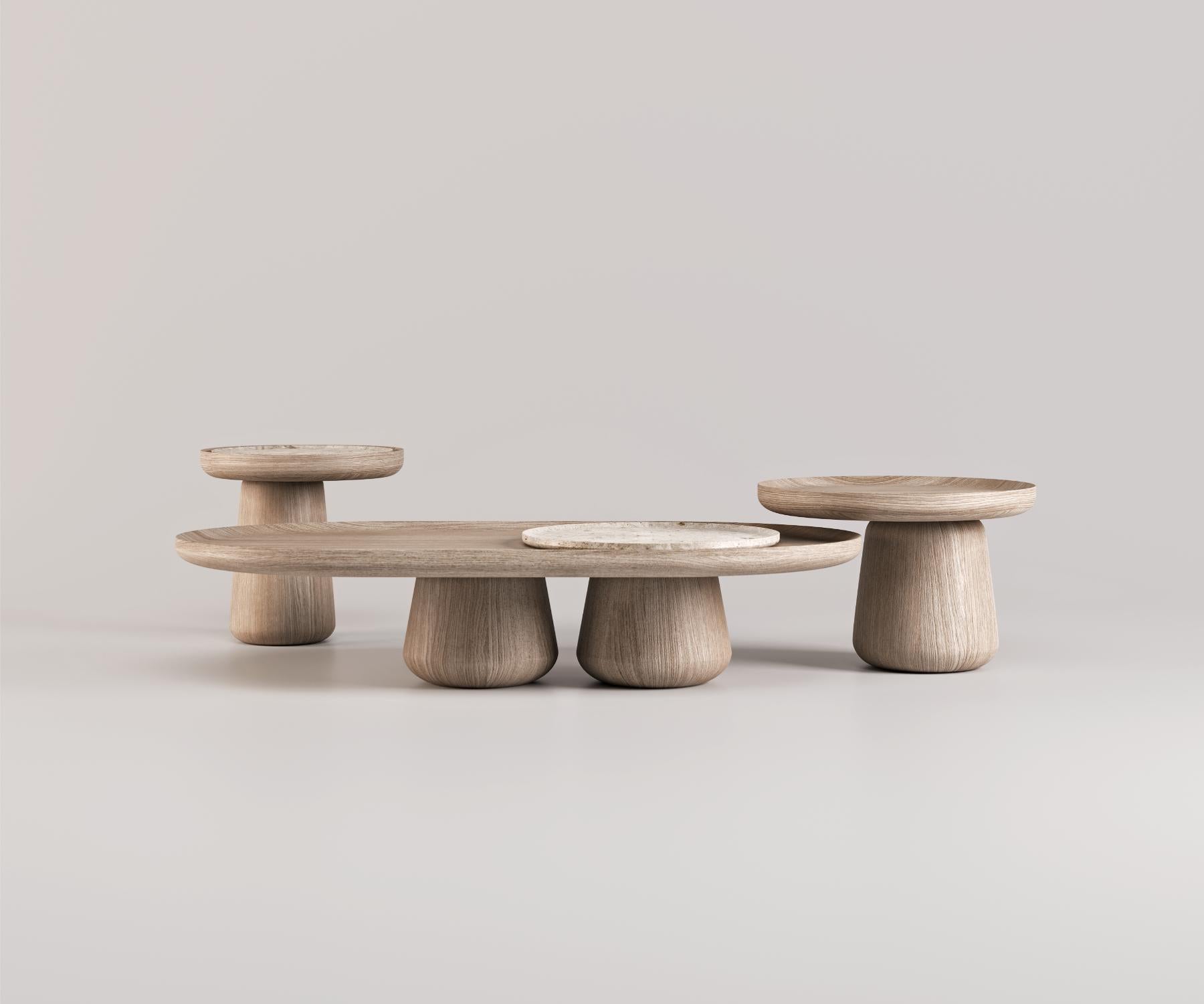 Grande table basse audacieuse vert forêt de Mohdern en vente 9