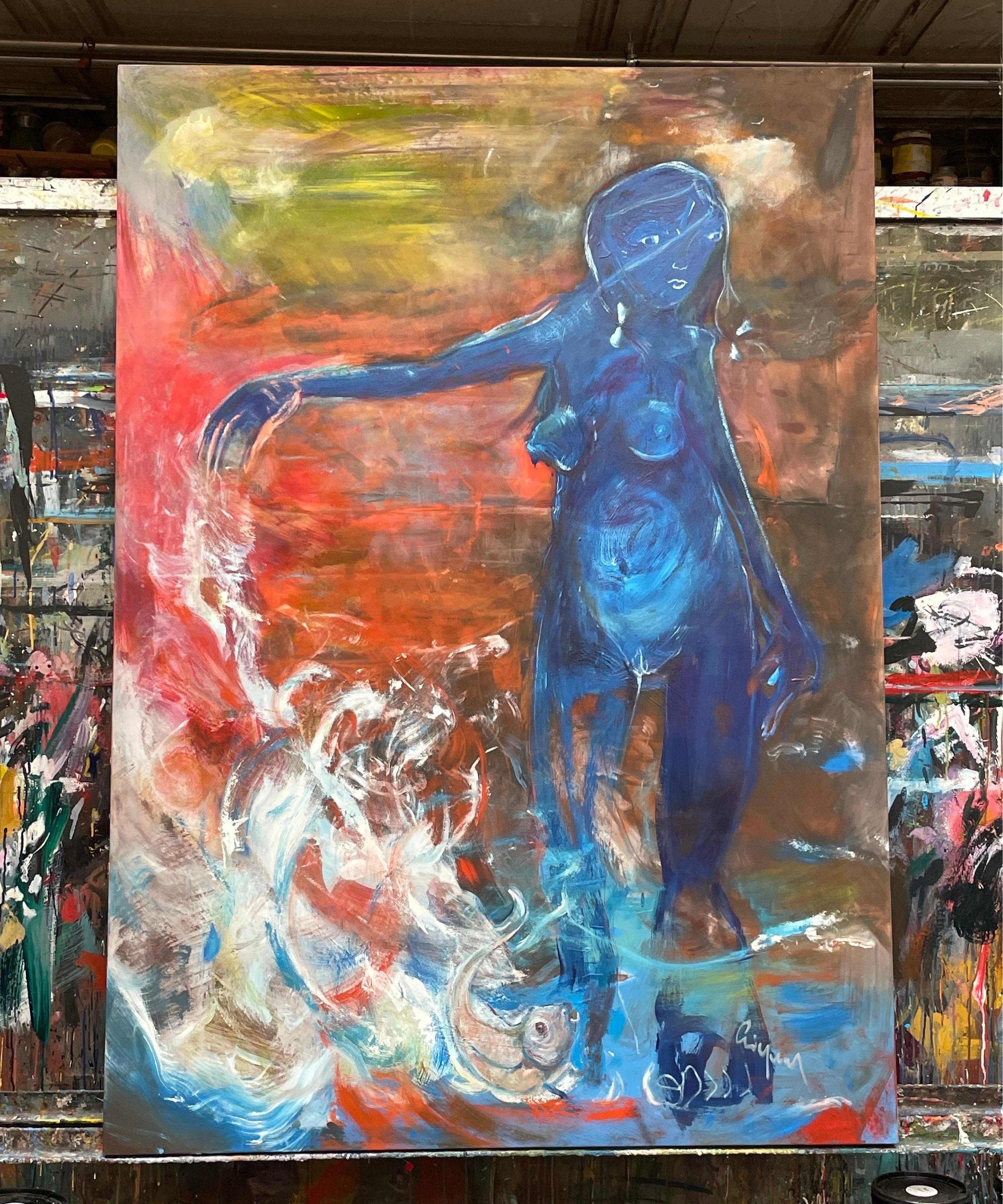 Acrylic Large format figurative 