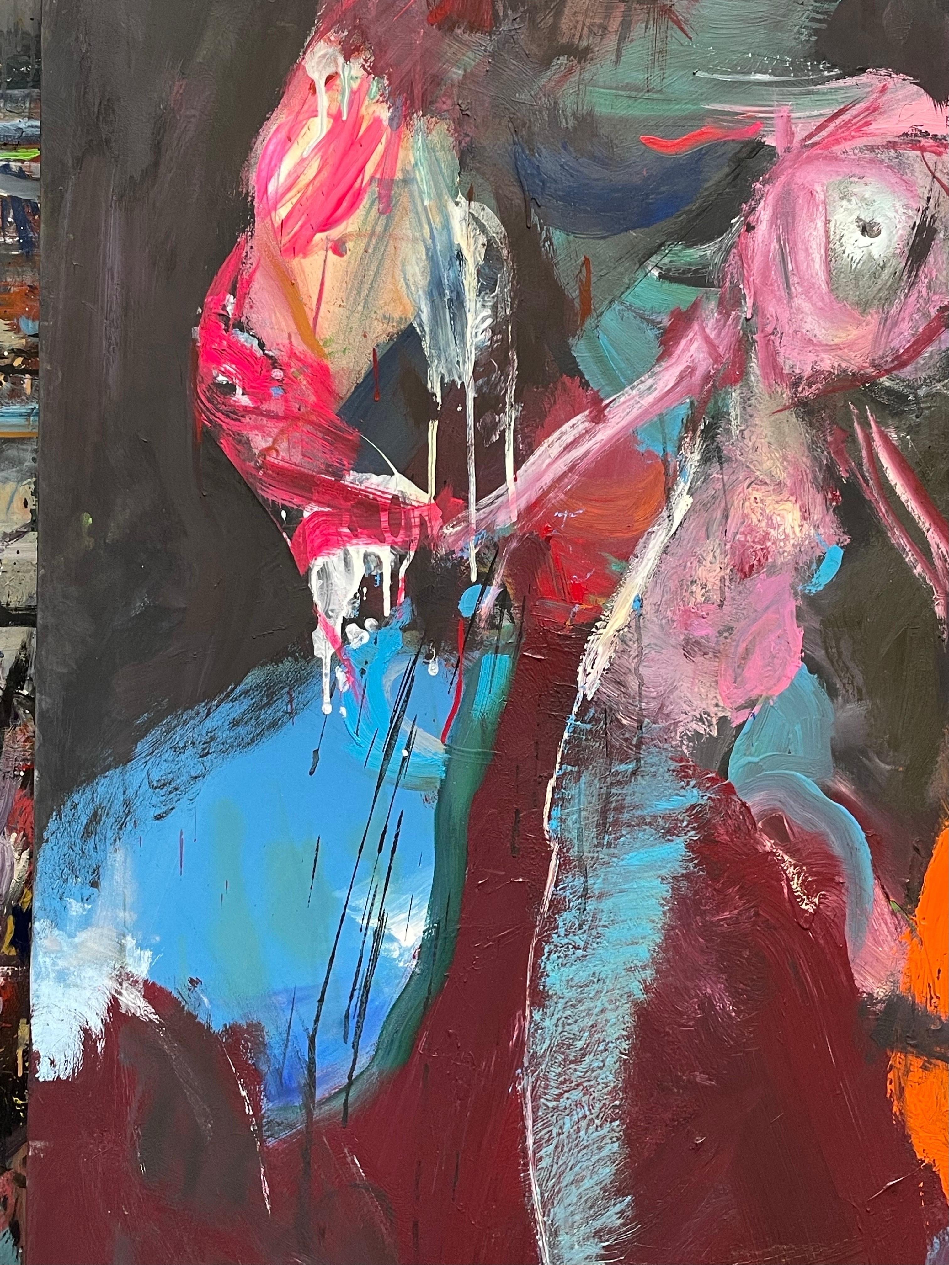 Large format figurative painting 