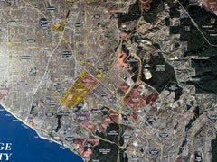 Large Format Map of Orange County, CA 2007