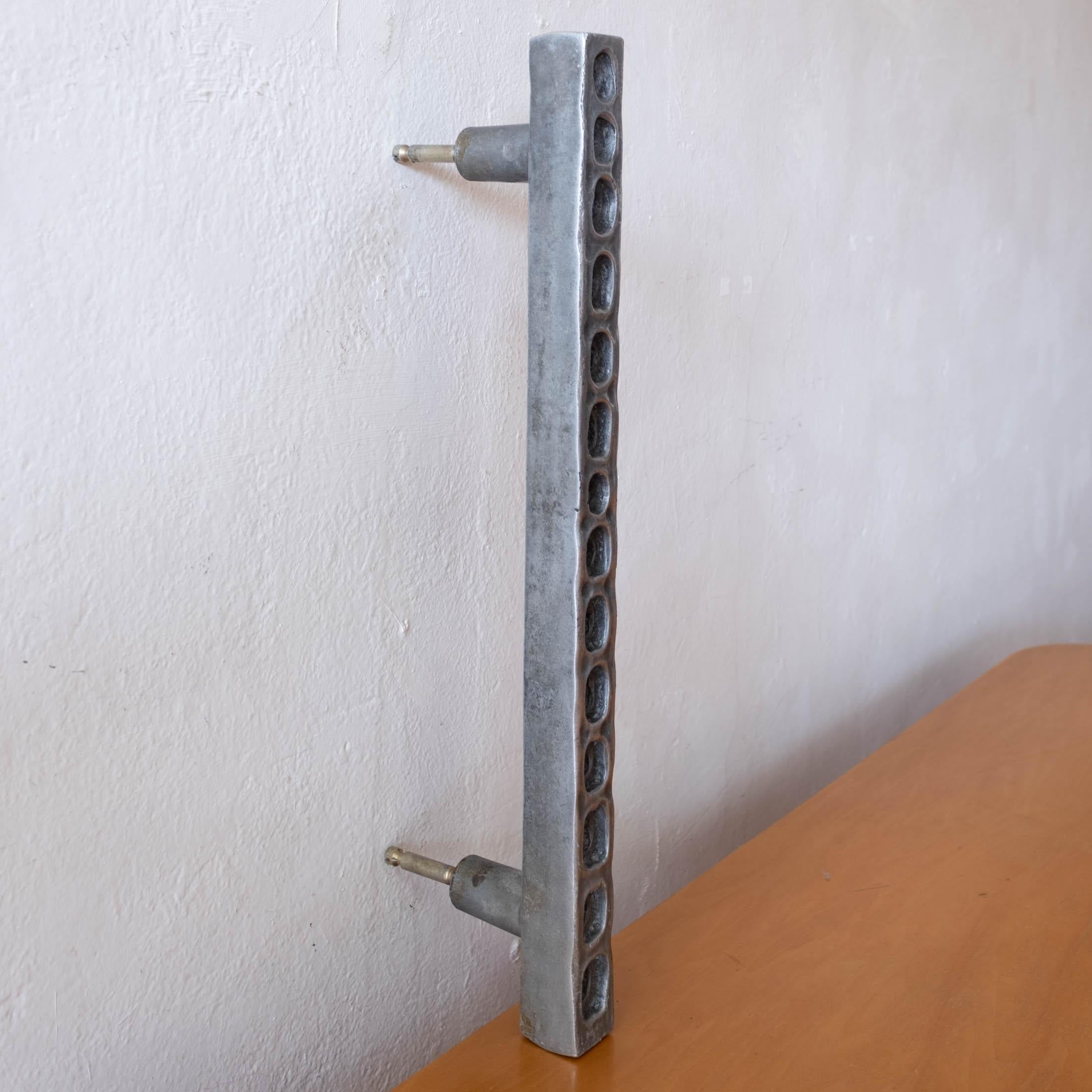 Mid-20th Century Large Forms + Surfaces Sculptural Architectural Metal Door Pull Handle