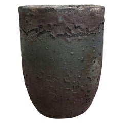 Antique Large Foundry Crucible