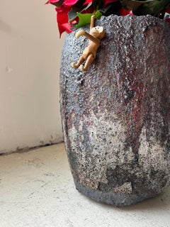Large Foundry Crucible Planter '15 Available'