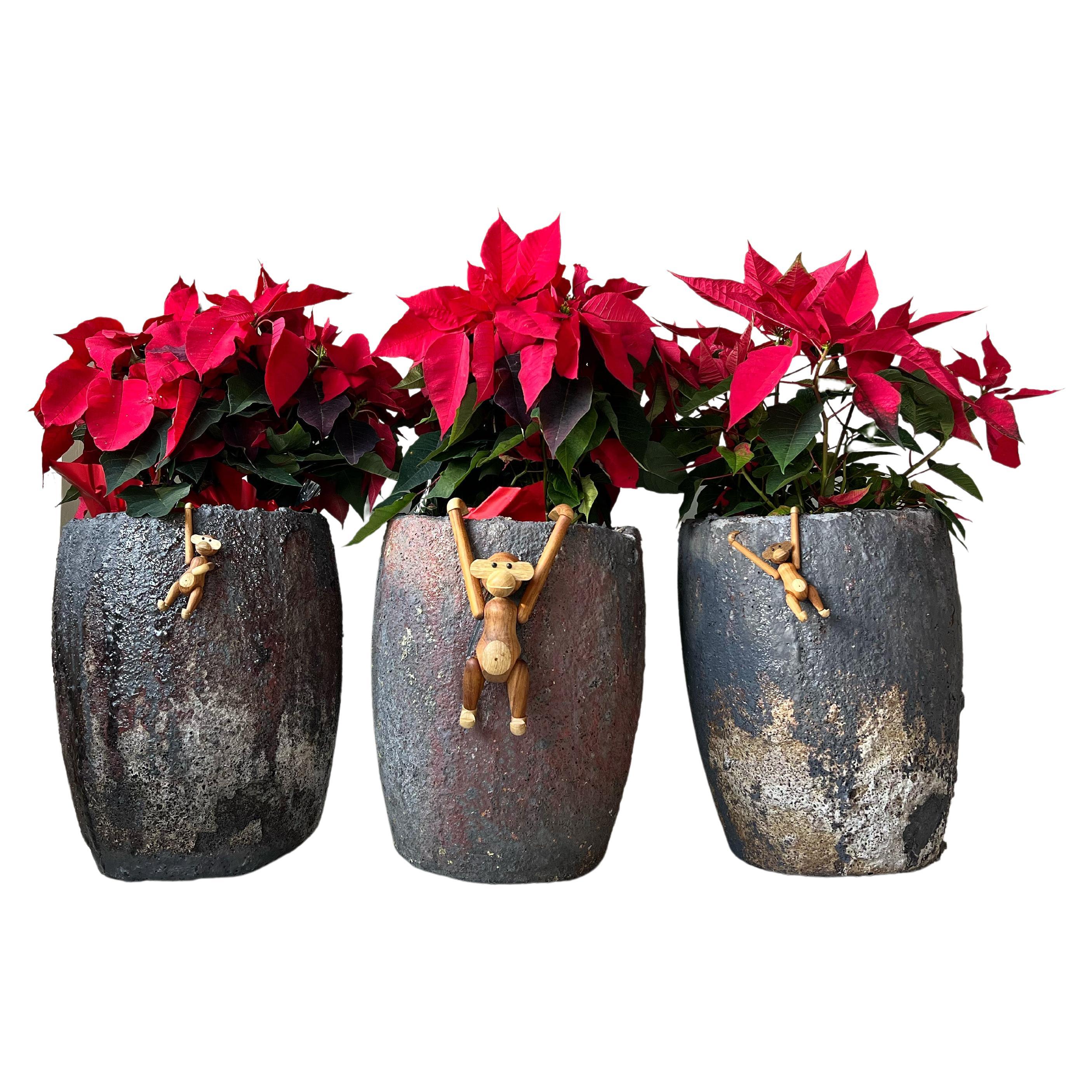 Large Foundry Crucible Planter '15 Available' For Sale