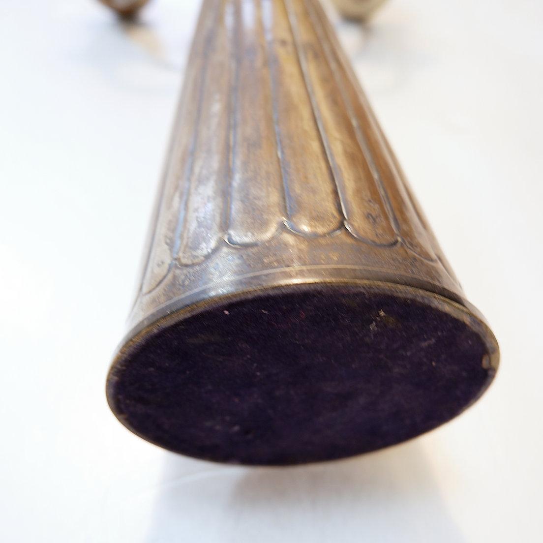 Large four-armed candelabra and five flames en vente 7
