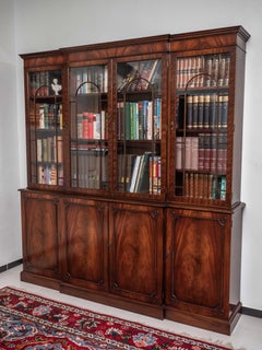 Large four-door library. England