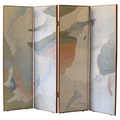 Large four-panel screen by Marco Emmanuele – edition 1/3.