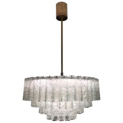 Large Four-Tier Chandelier by Doria of Germany, 1960s