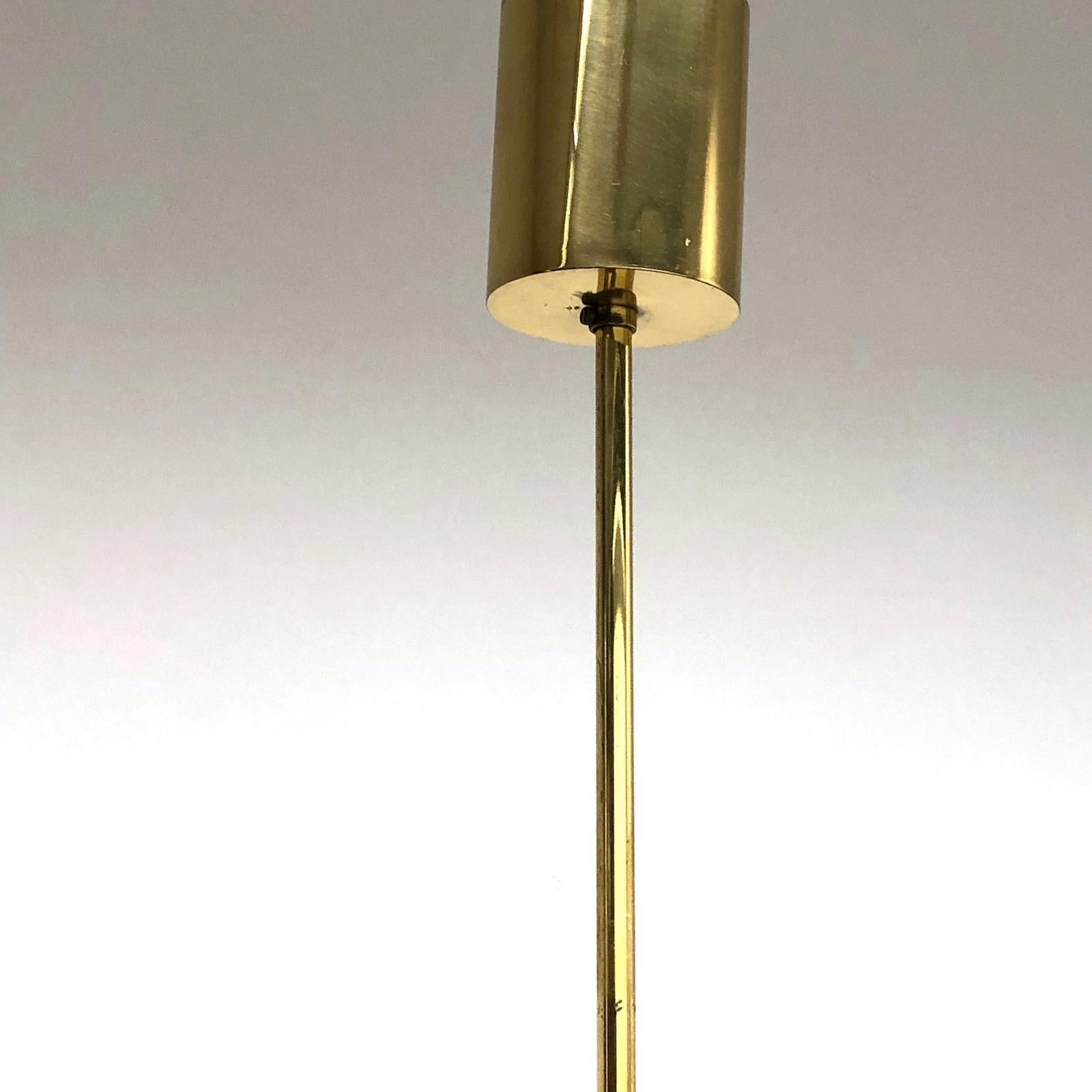 Large Four-Tier Glass Tube Chandelier by Doria Leuchten, Germany, 1960s 2