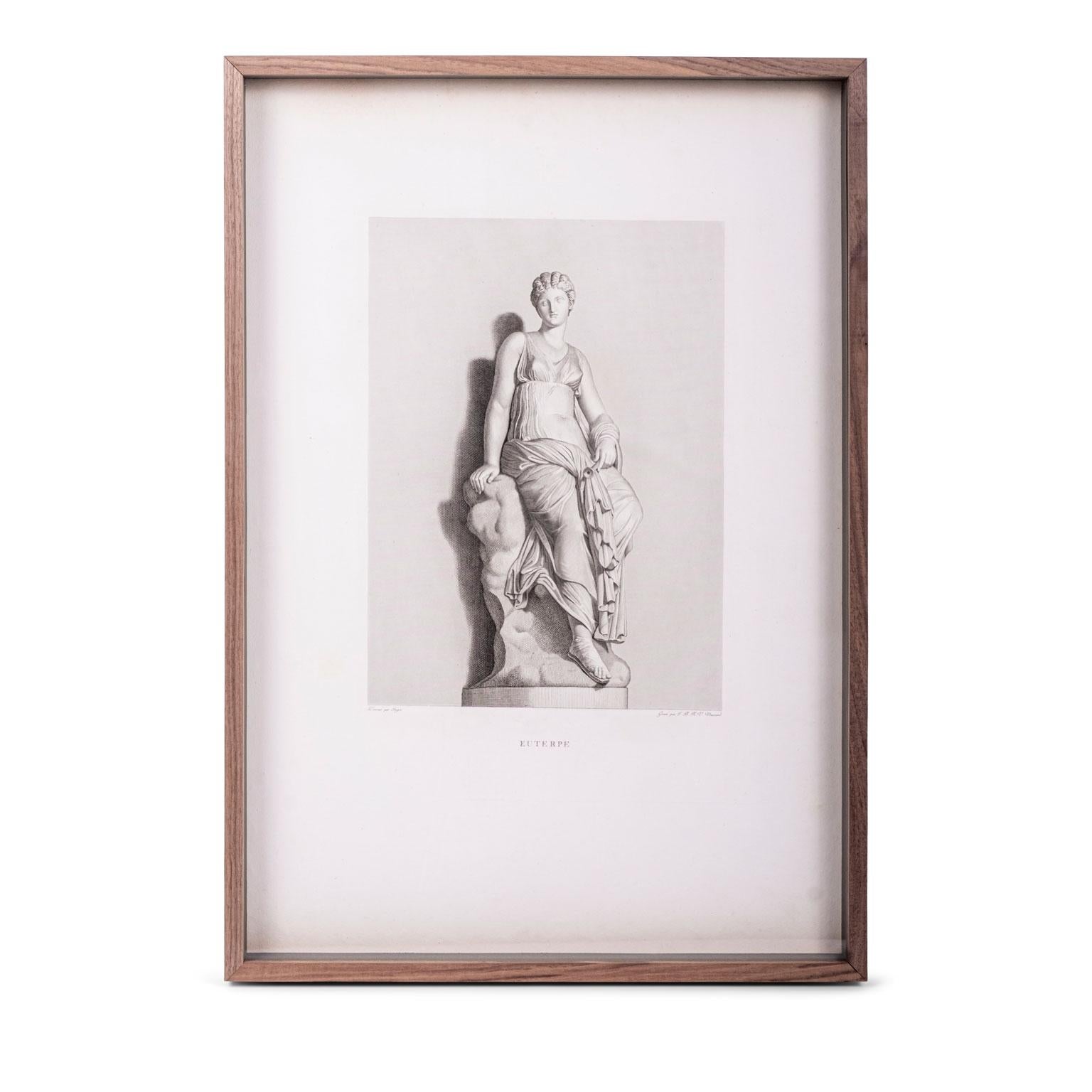 French Large Framed 19th Century Engravings of Classical Figures