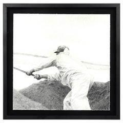 Large Framed Drawing Ethan Murrow