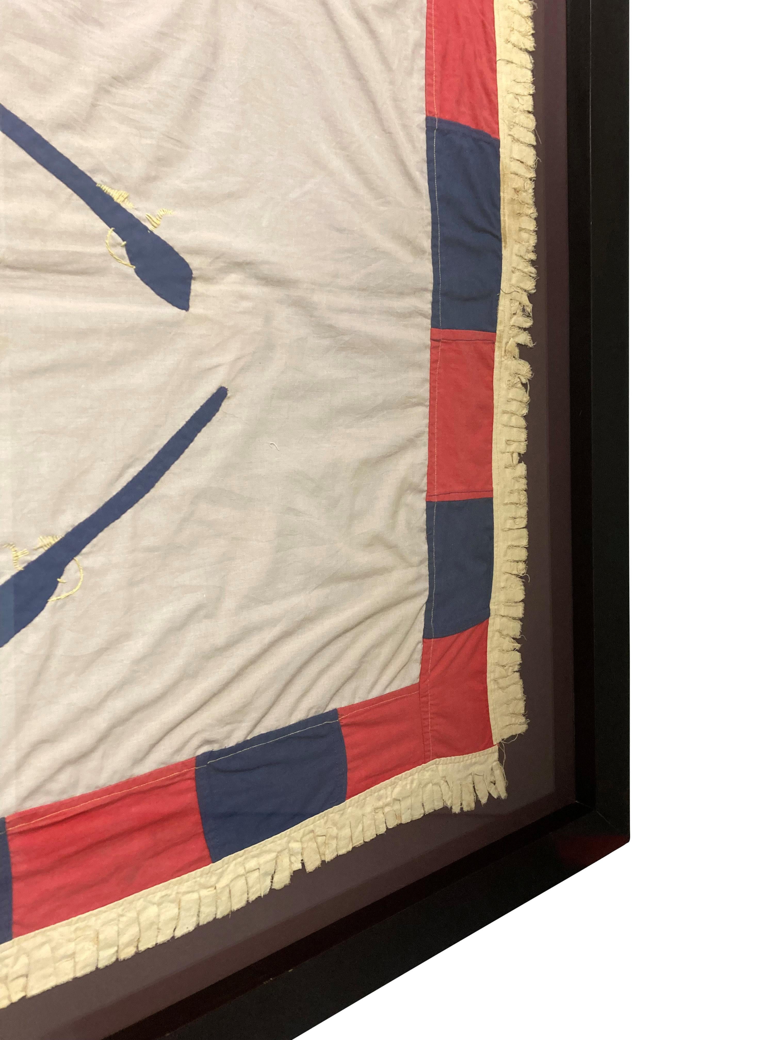Grand drapeau éventail Ghanaian Bon état - En vente à Kent, Dover