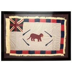 Große Ghanaianische Fächerflagge mit FR-Muster