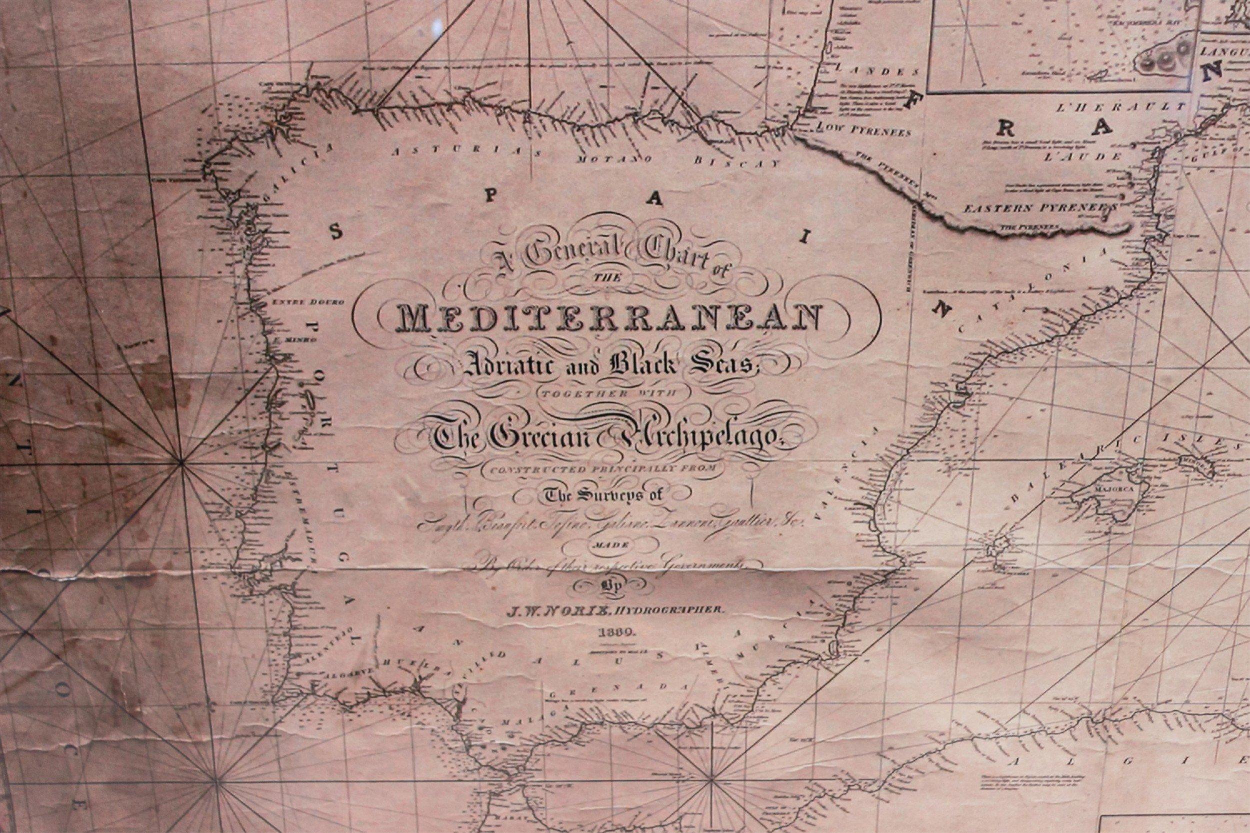 cartina geografica mediterraneo
