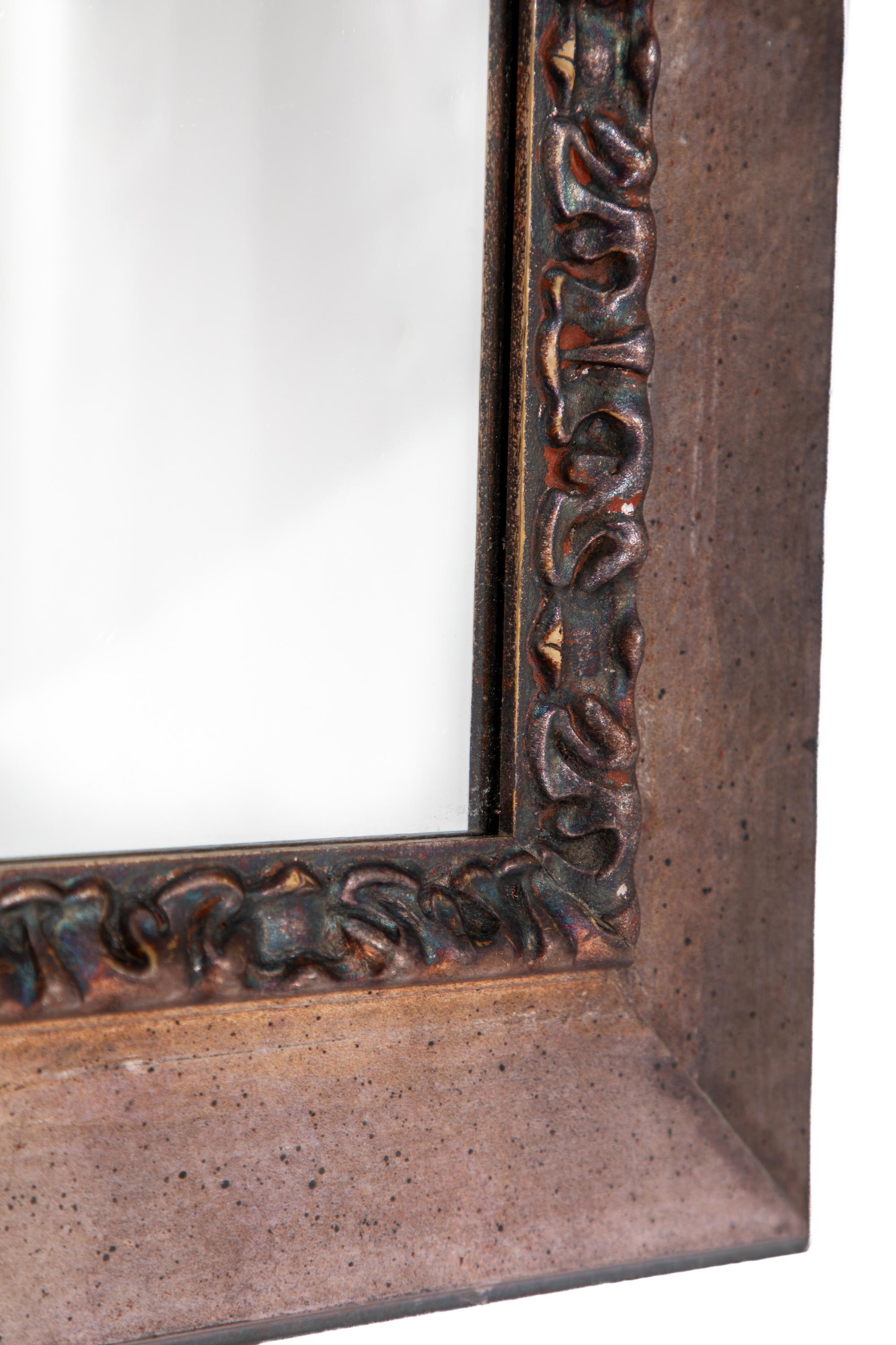 20th Century Large Framed Mirror For Sale
