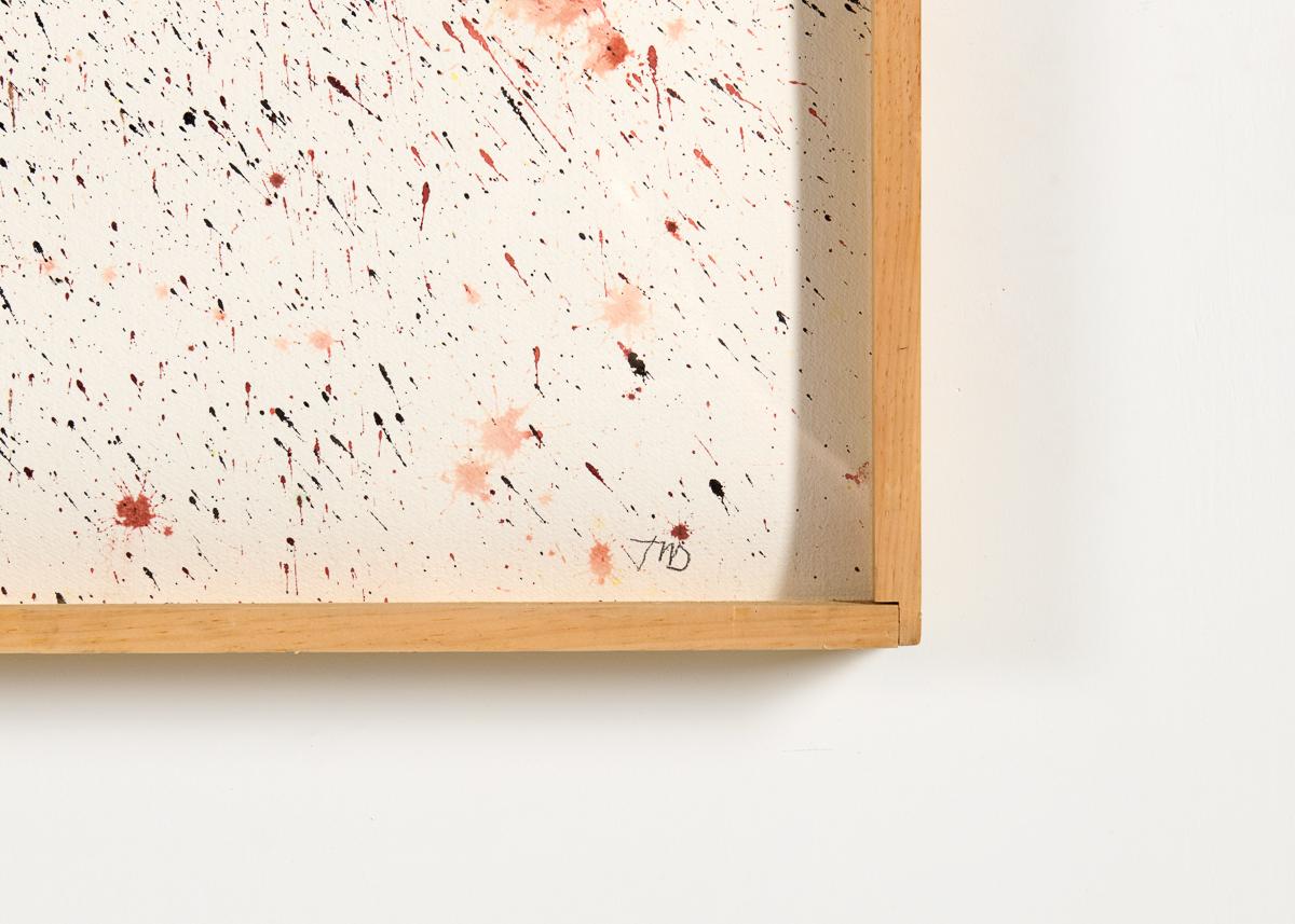 Großes gerahmtes Gemälde eines Planeten von Thierry Despont im Zustand „Gut“ im Angebot in New York, NY