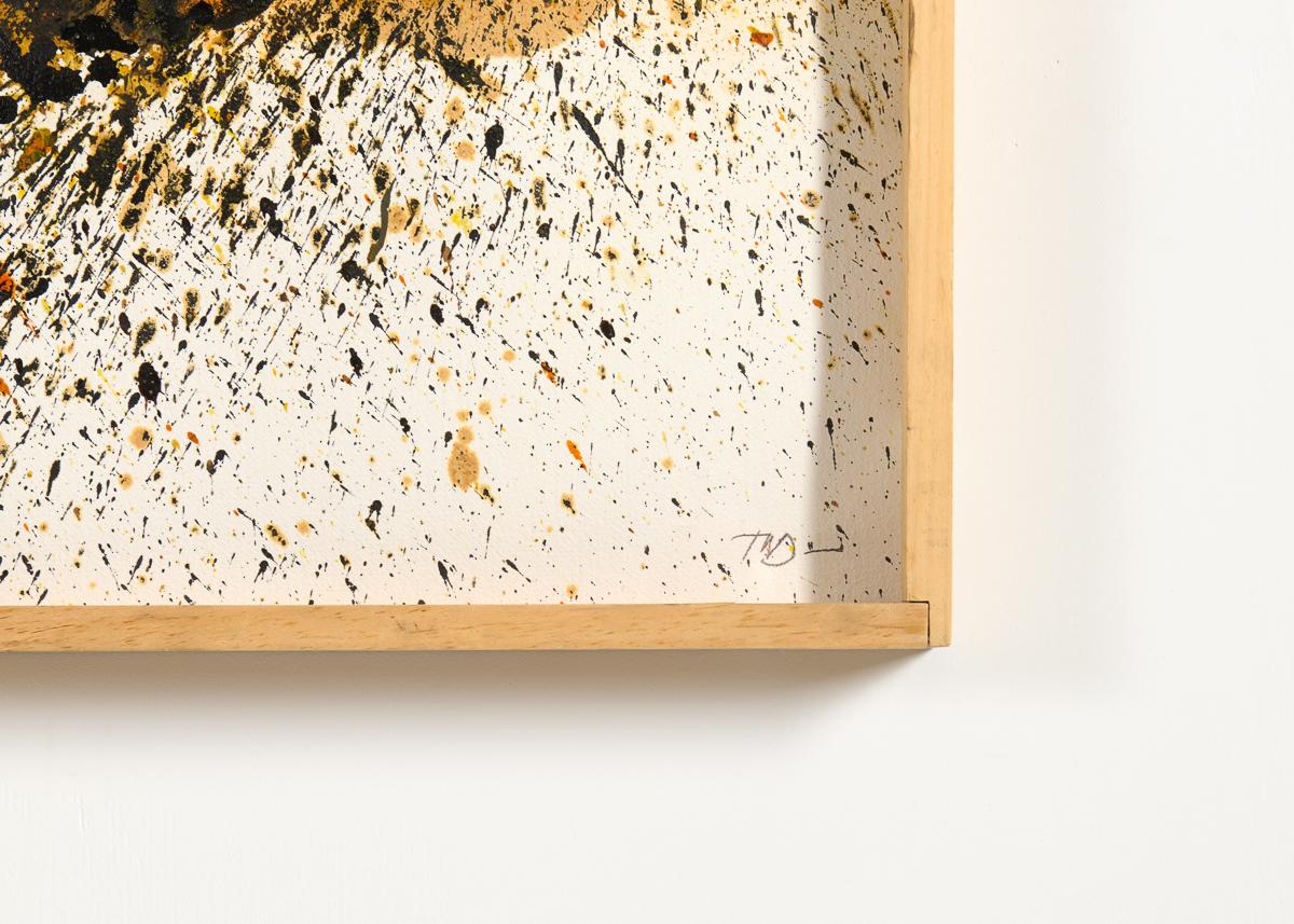 Großes gerahmtes Gemälde eines Planeten von Thierry Despont (21. Jahrhundert und zeitgenössisch) im Angebot