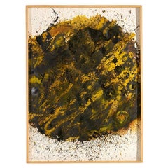 Large Framed Painting of a Planet by Thierry Despont