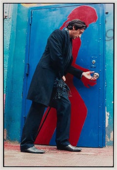 Large Framed Photograph of Adrien Brody by Sylvia Plachy