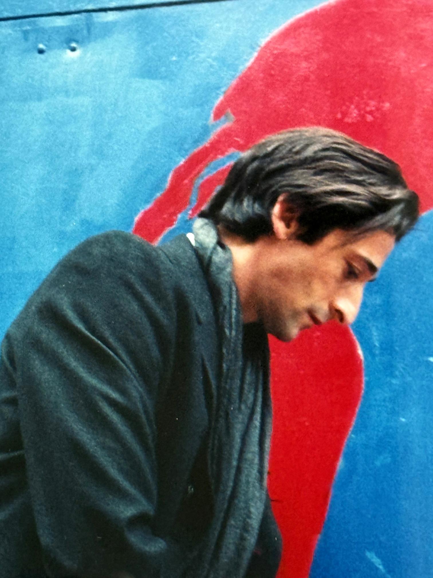 Contemporary Large Framed Photograph of Adrien Brody by Sylvia Plachy For Sale