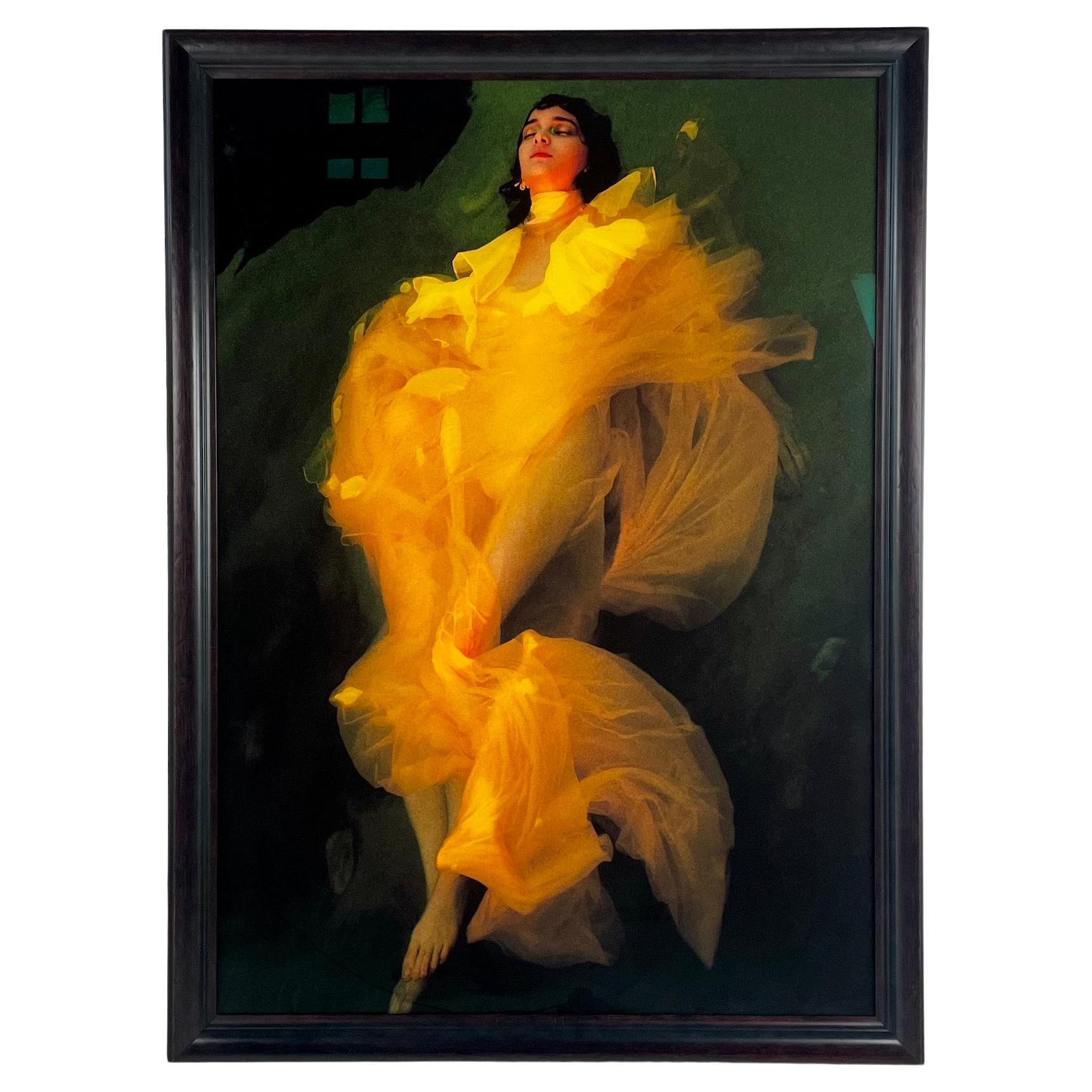 Large Framed Photograph ‘Sicilian Lemon’ By Scarlett Casciello  For Sale