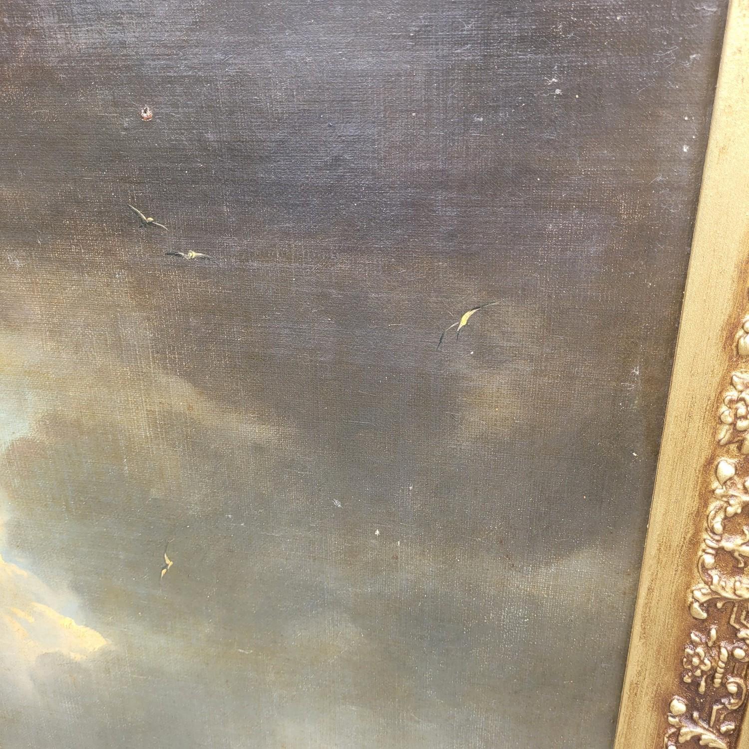 Large Framed Seascape In The Style Of Vernet, Late 17th/early 18th Century im Angebot 4