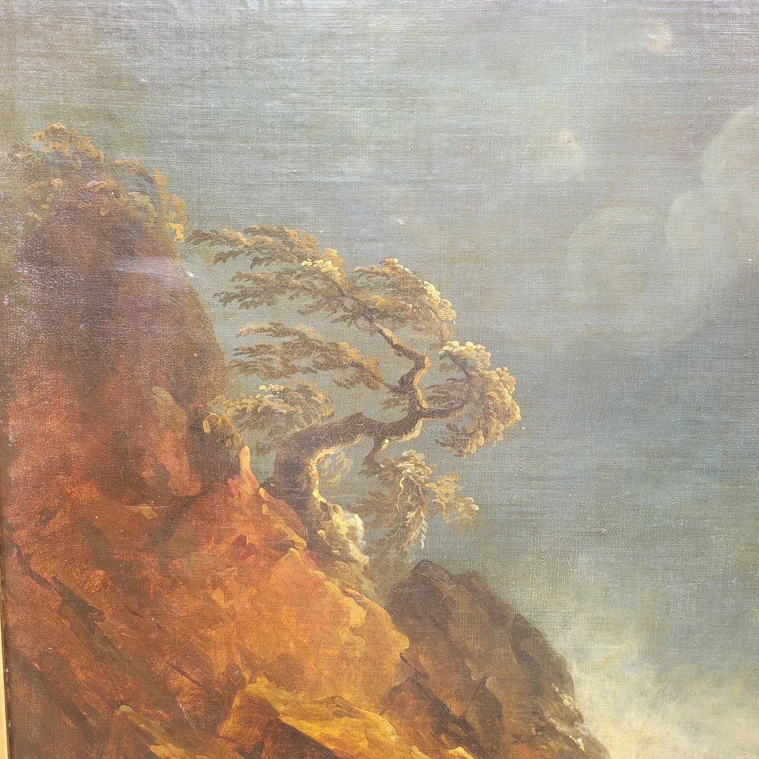 Large Framed Seascape In The Style Of Vernet, Late 17th/early 18th Century (Louis XIV.) im Angebot