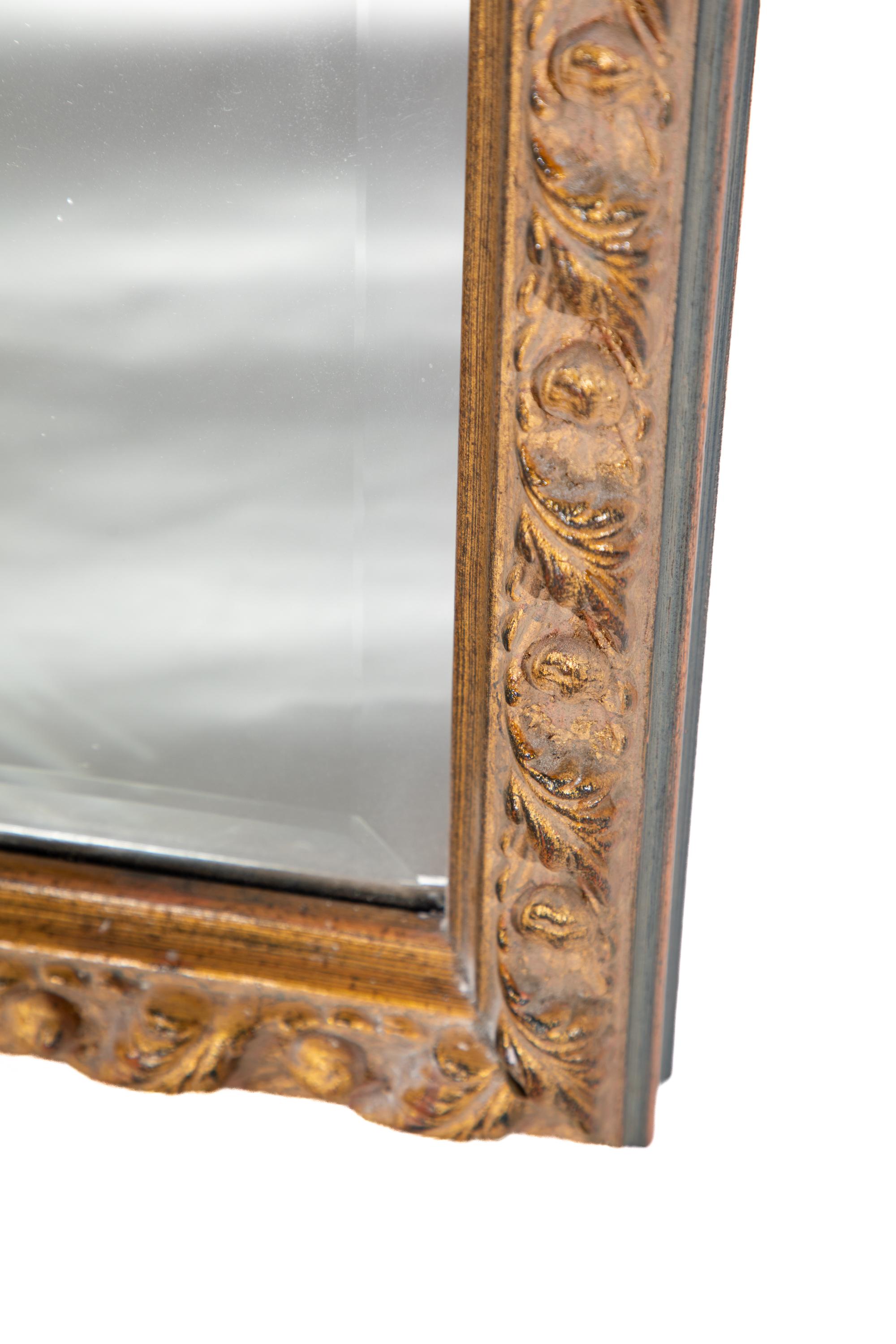 Large frame wall mirror