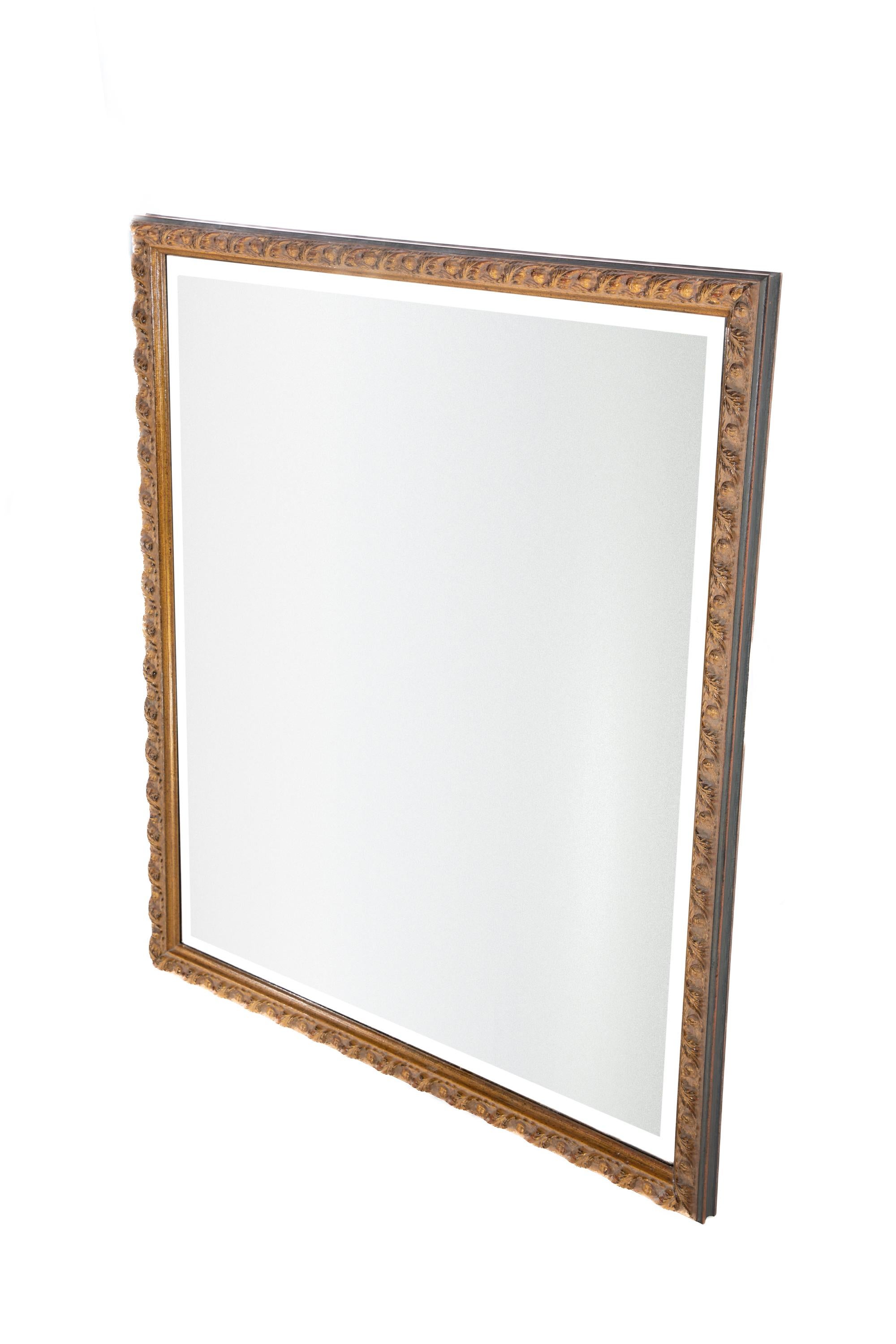 Large Framed Wall Mirror For Sale 1