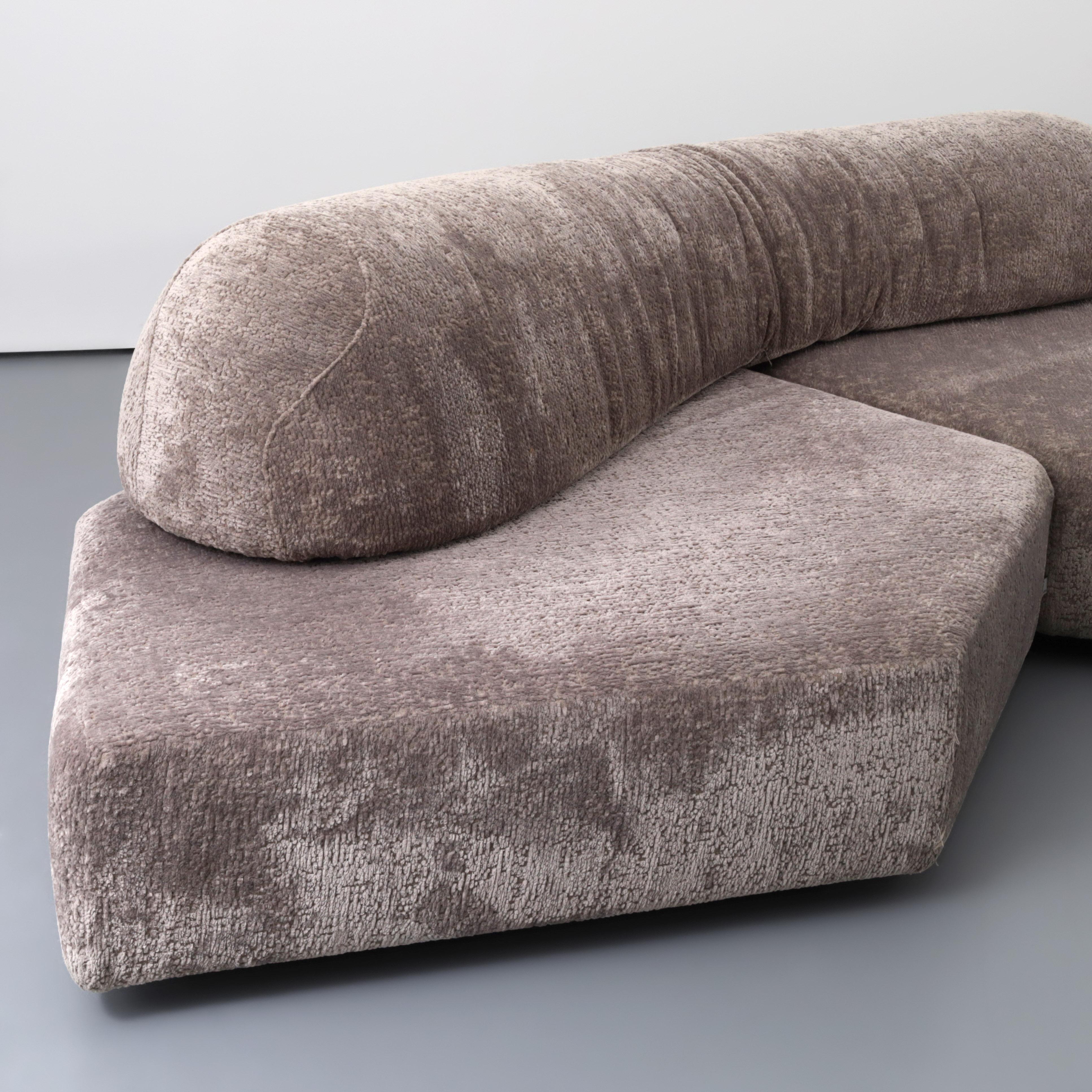 Large Francesco Binfare ON THE ROCKS Sectional Sofa, 4 Pcs. Italiano en venta