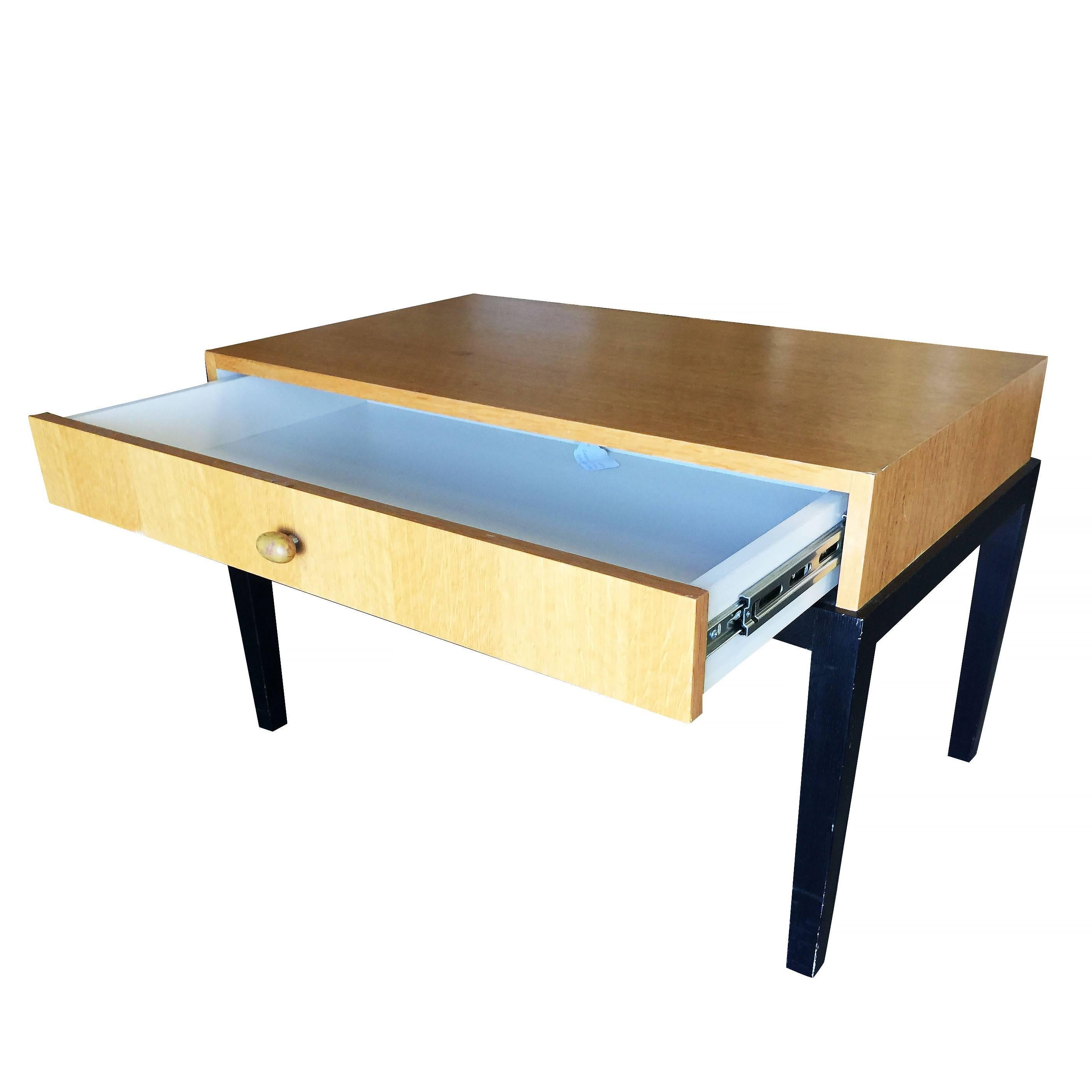 American Large Frankl Inspired Modernist Side Table