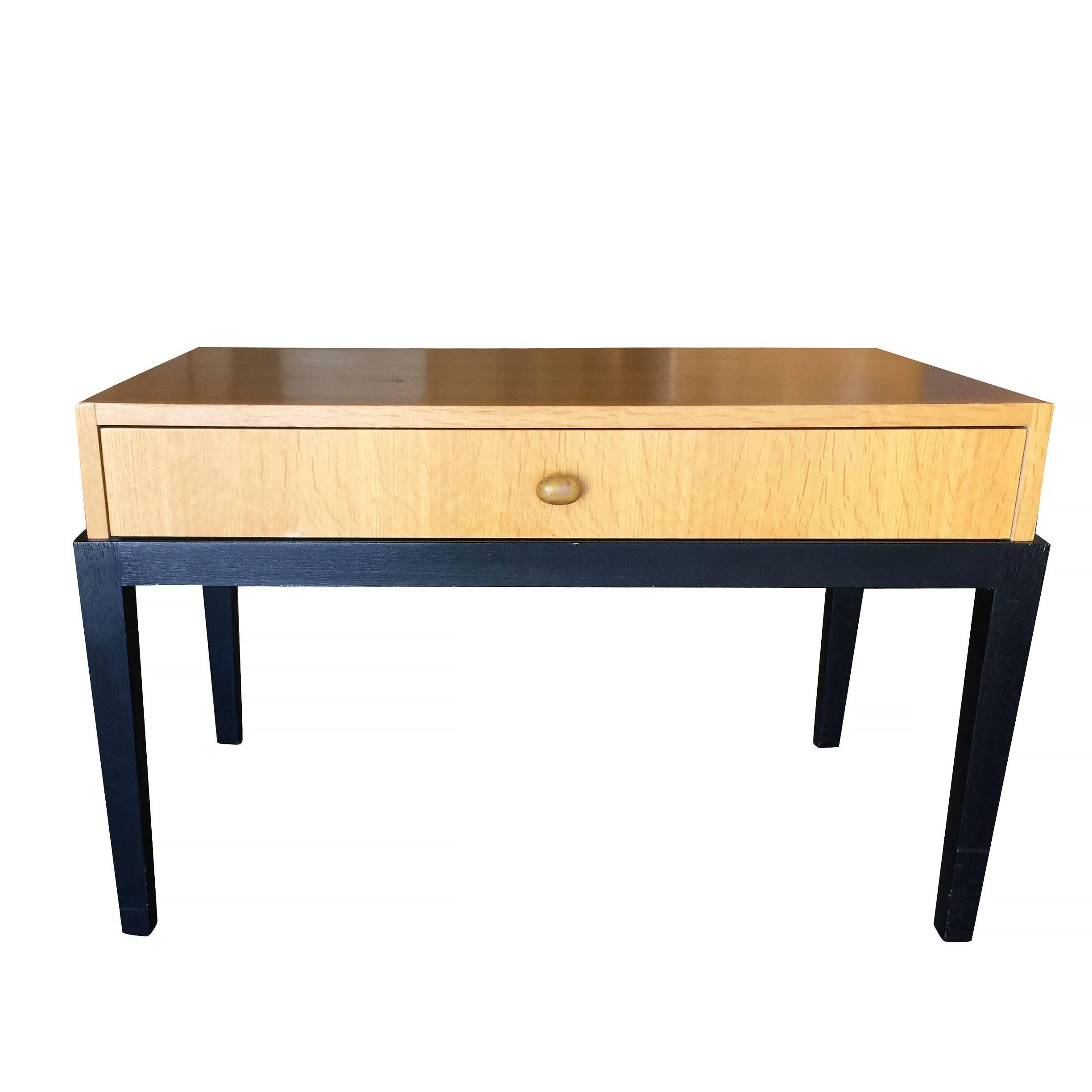 Wood Large Frankl Inspired Modernist Side Table