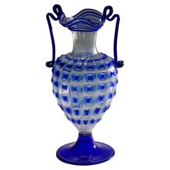 Large Fratelli Toso Amphora Vase Ca. 1930
