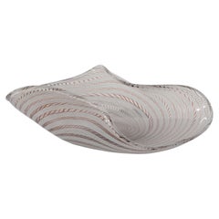 Grand bol MEZZA FILIGRANA de Fratelli Toso, collection Leslie Pina