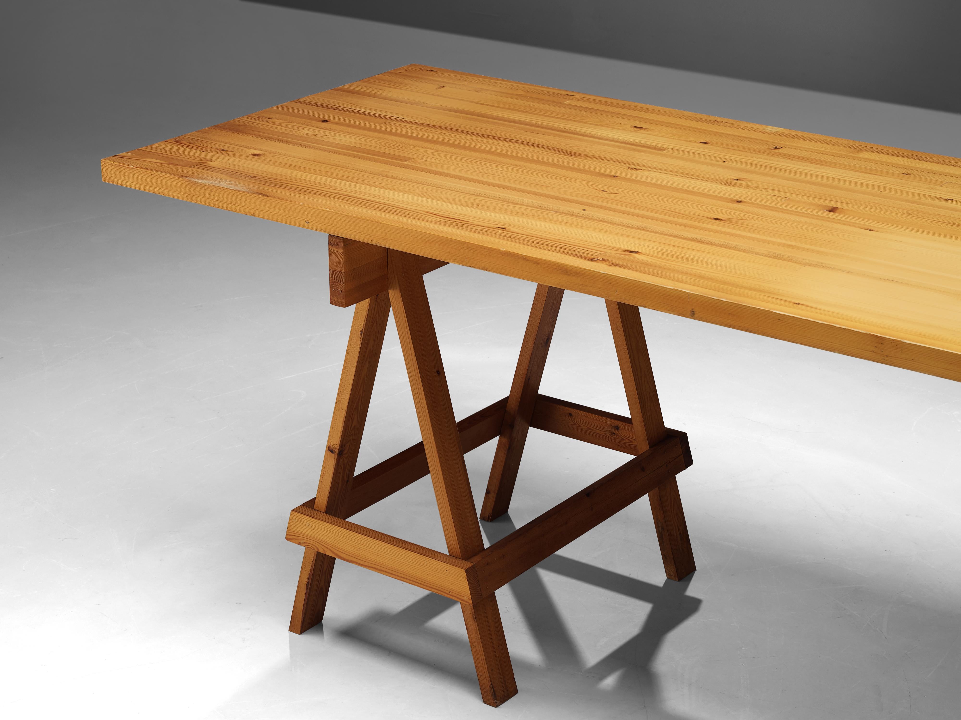 solid pine desk