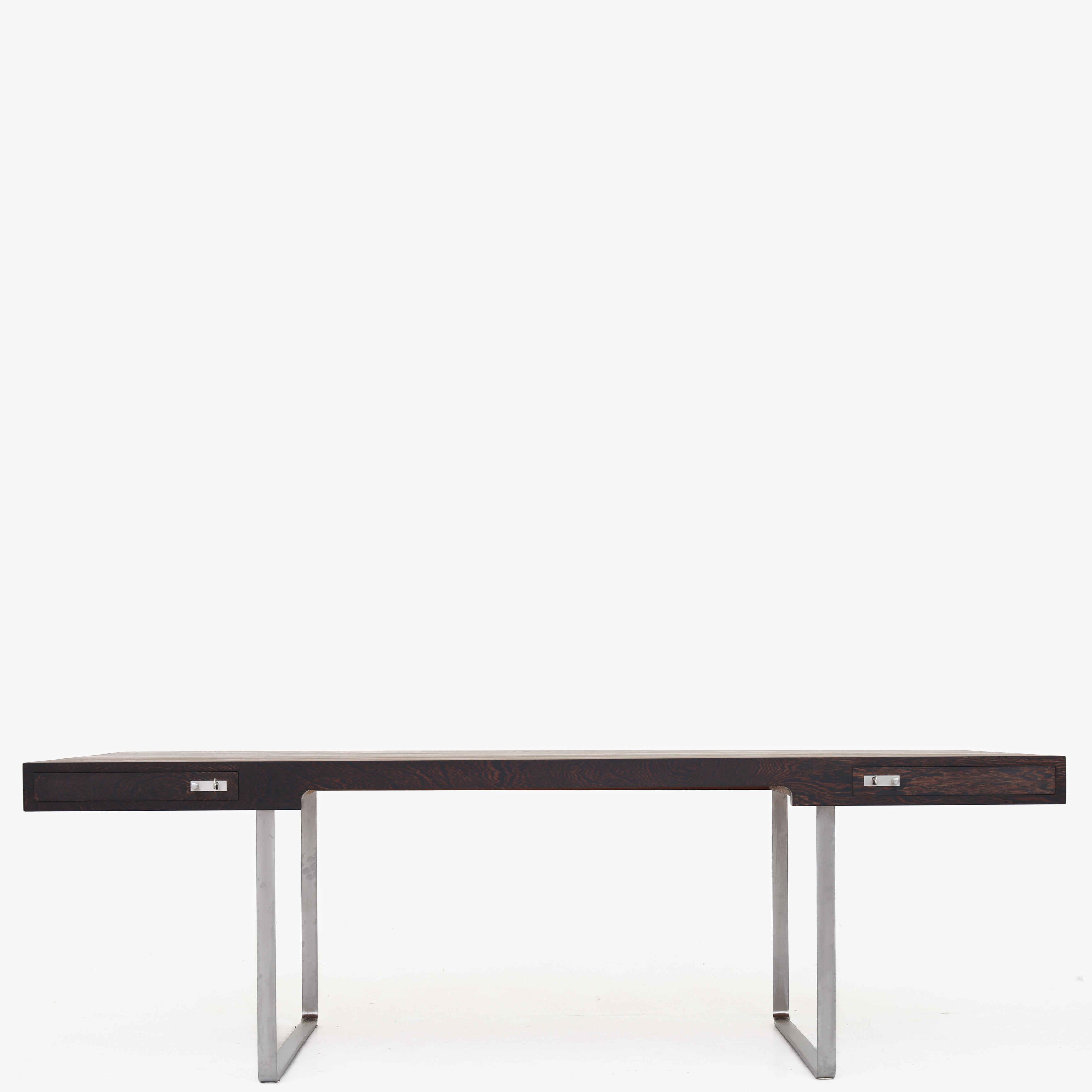 Large Freestanding Desk by Hans J. Wegner For Sale 1