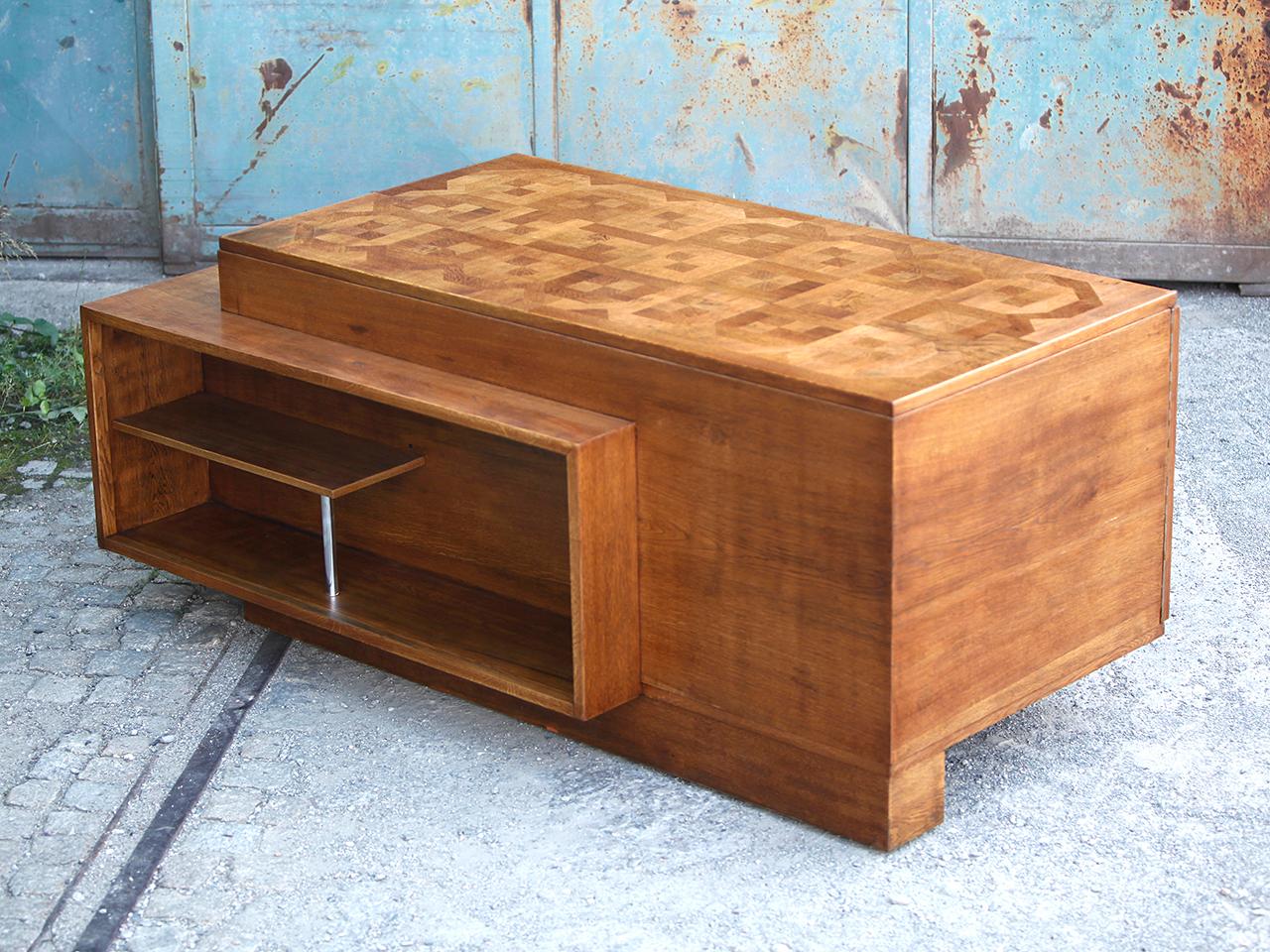 Czech Large Freestanding Functionalist Desk, Jiri Kroha, 1930s For Sale