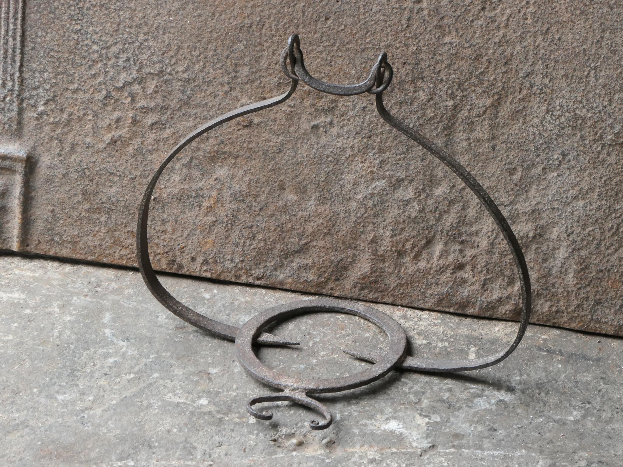 18th Century and Earlier Large French 17th Century Louis XIV Period Hanging Trivet For Sale