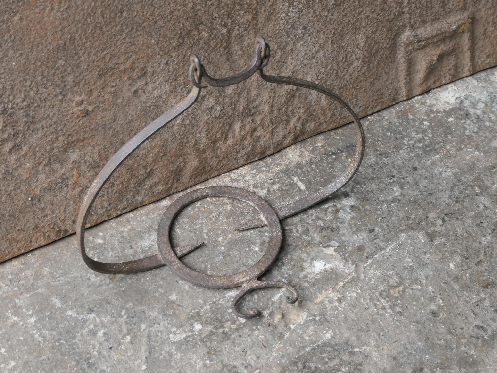 Large French 17th Century Louis XIV Period Hanging Trivet For Sale 1