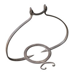 Large French 17th Century Louis XIV Period Hanging Trivet