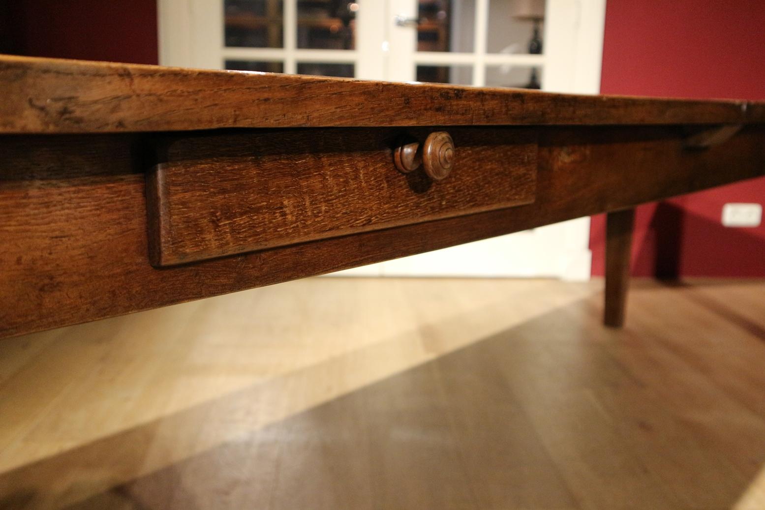 Large French 19th Century Farmhouse Table 7