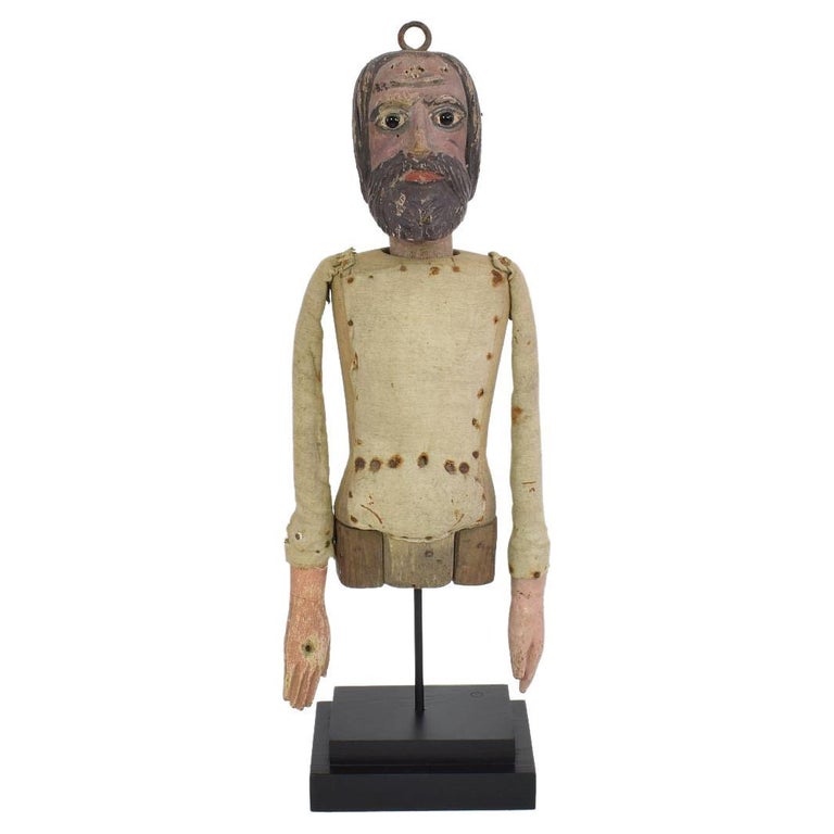 wooden puppet hand