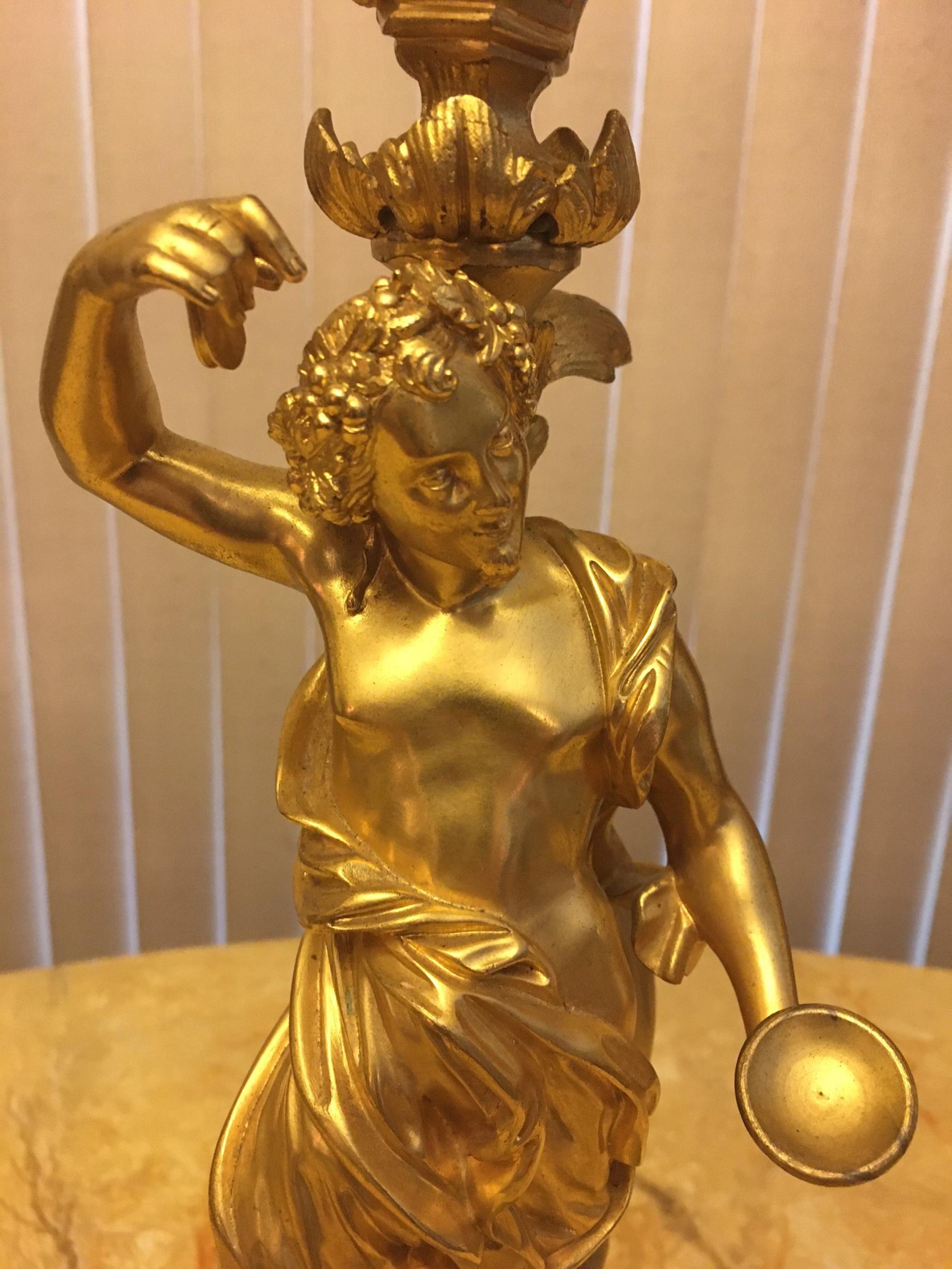 Large French 19th Century Louis XVI Style Bronze Ormolu Presentoir Centerpiece In Good Condition For Sale In Vero Beach, FL