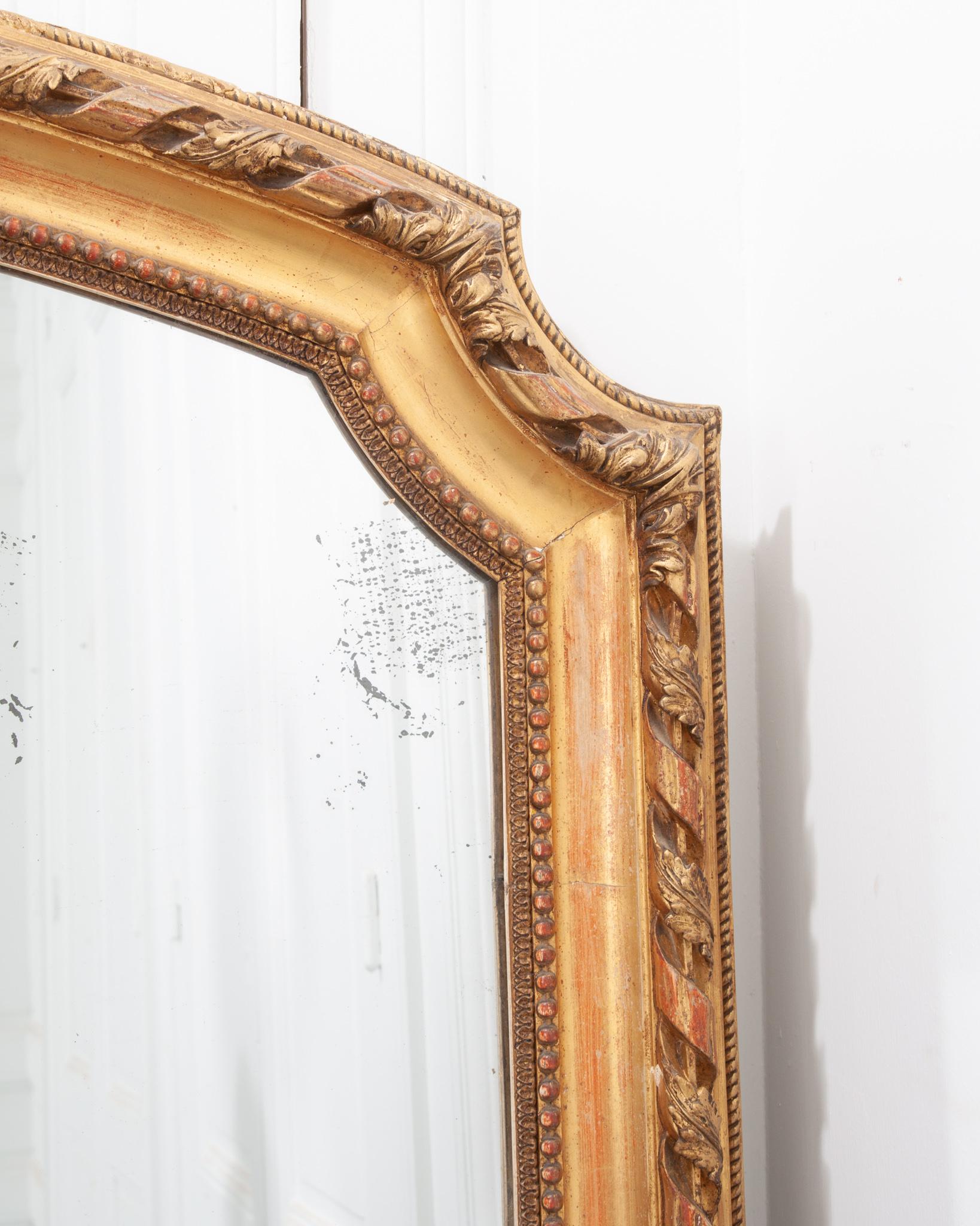 Large French 19th Century Mantel Mirror 3