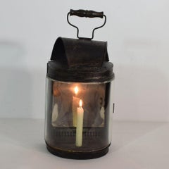 Large French 19th Century Metal Lantern