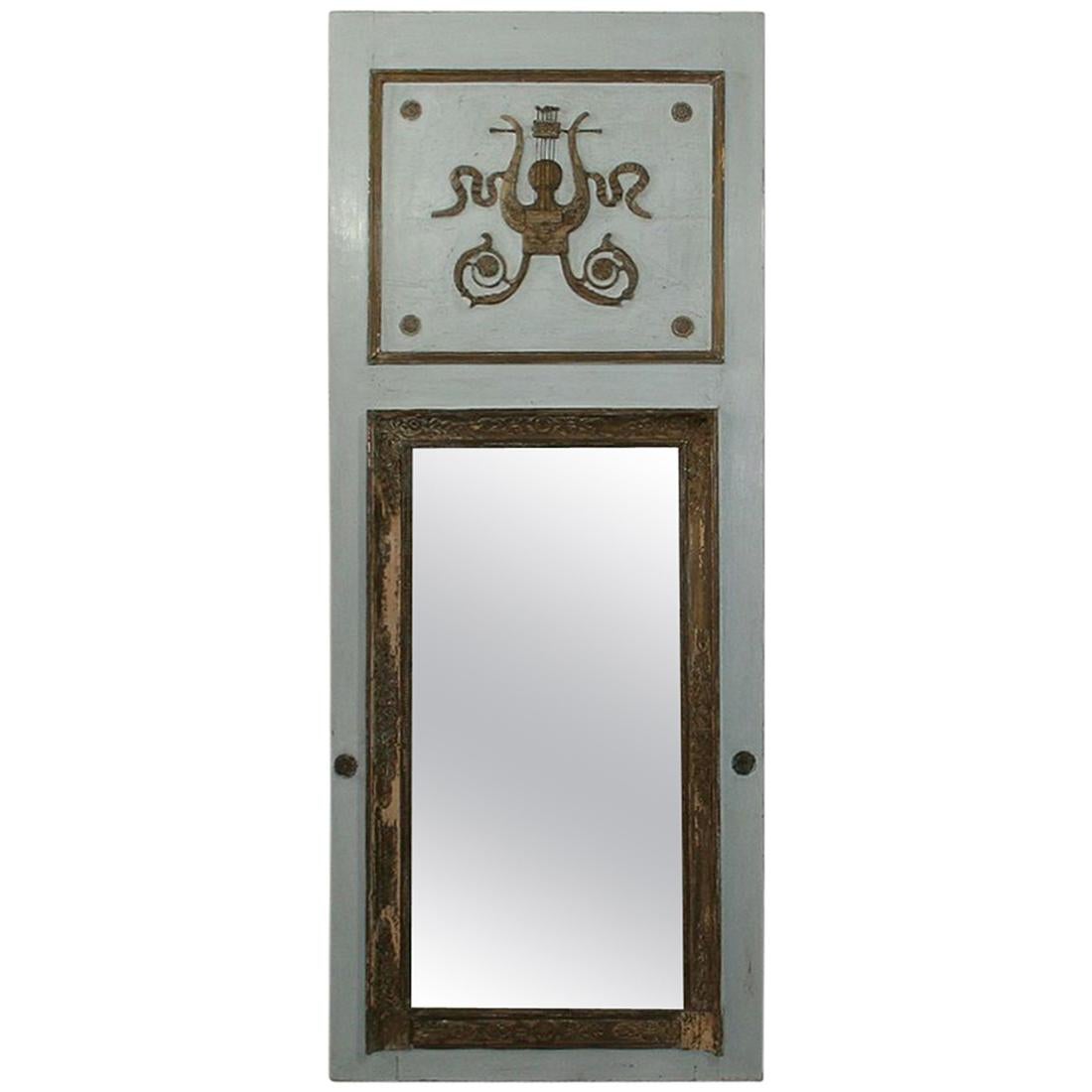 Large French 19th Century Neoclassical Mirror