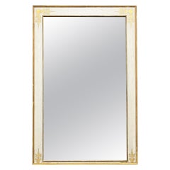 Large French 19th Century Painted Mirror