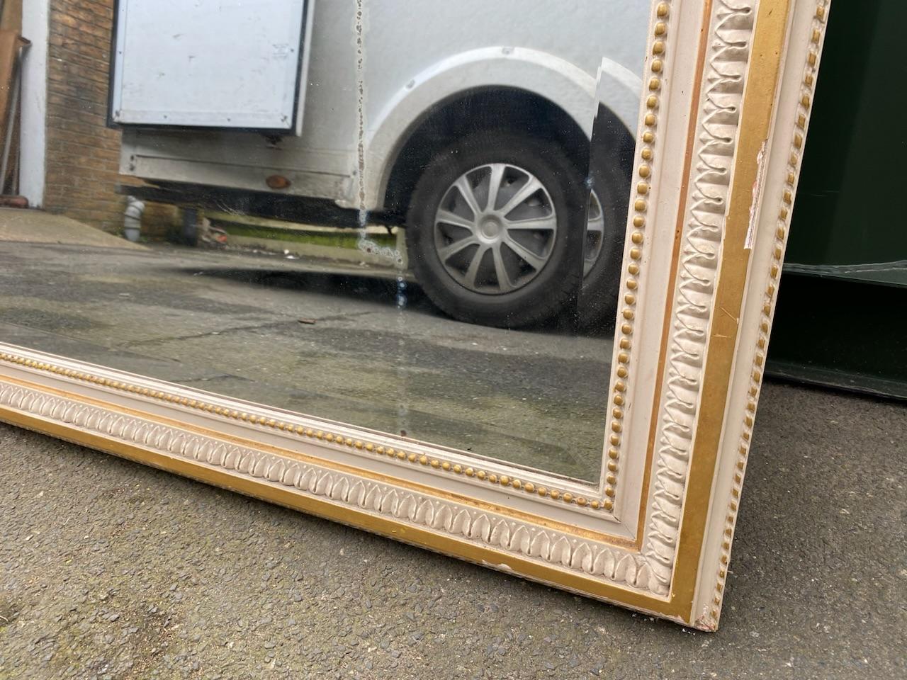 Large French 19th Century Wall Mirror  For Sale 8